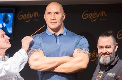 The Rock is not taking his controversial wax statue too seriously - Xfire