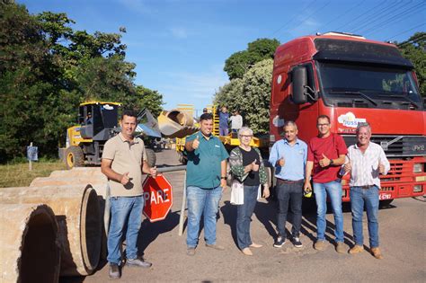 CONSTRUÇÃO DE NOVA PONTE NA RUA 15 MARCA AVANÇO DO PROJETO REVITALIZA