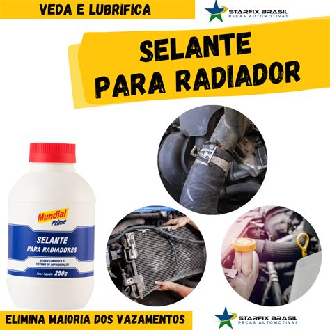 Qual O Melhor Selante Para Radiador - Selante Para Radiador Mundial Prime 250g Radiadores | Shopee Brasil