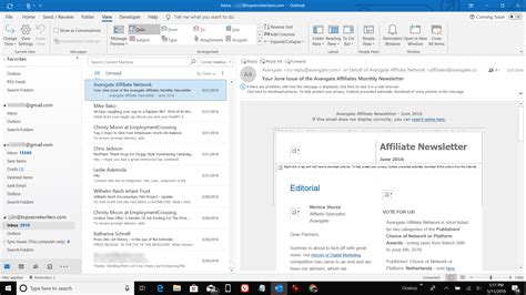 How To Change The Font Size Of The Outlook Message List