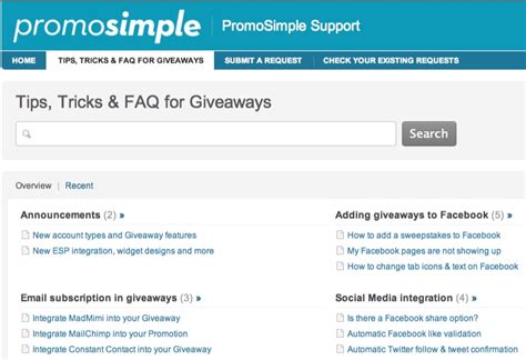 New Promosimple Support Website Promosimple