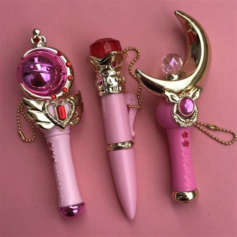 Original Edition Anime Accessories Prop Sailor Moon Tsukino Usagi Moon Magic Wand Star Moon