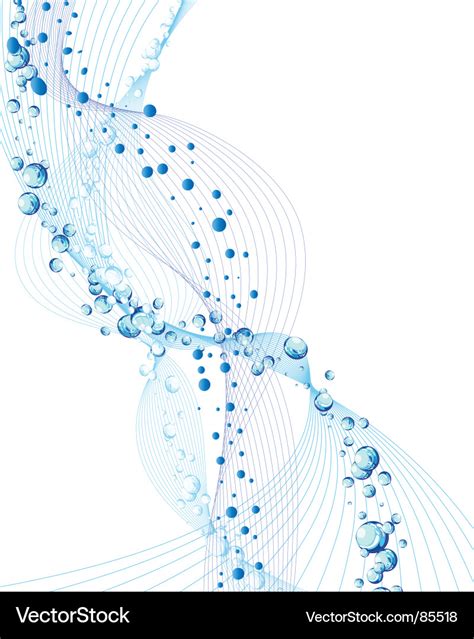 Water background Royalty Free Vector Image - VectorStock