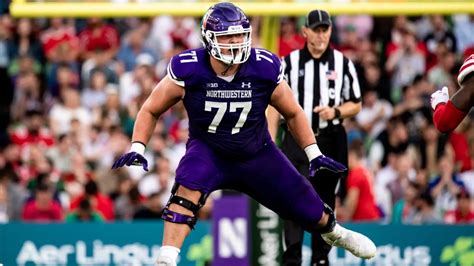 2023 NFL Draft Scouting Report Northwestern OT Peter Skoronski