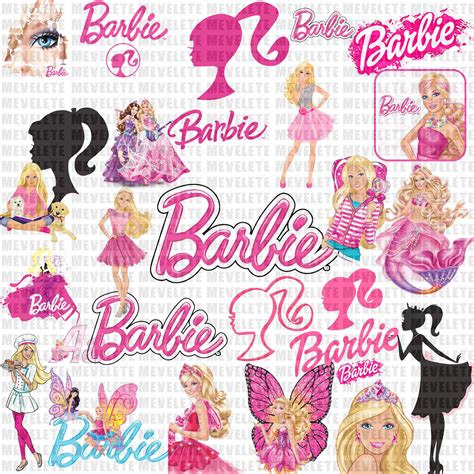 Barbi Svg Barbi Png Barbi Cartoon Barbi Stickers Etsy UK