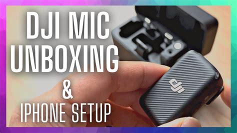 DJI Mic IPhone Setup Best Mic For YouTuber DjiMic Iphone14promax