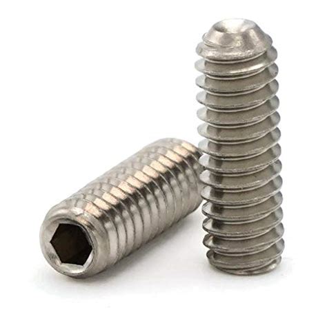 Socket Set Screw Cup Point 18 8 Stainless Steel 2 56 X 18 Qty 100