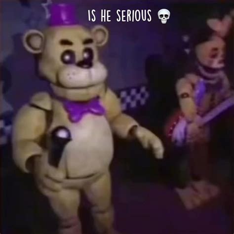 Is He Serious 💀 Fnaf Funny Fnaf Jumpscares Anime Fnaf