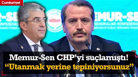 Memur Sen CHP yi suçlamıştı Gökhan Günaydın tek tek ifşa etti