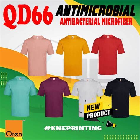 Oren Sport QD66 Antimicrobial Antibacterial Dry Fit Cool Microfiber