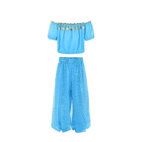 Wilucolt Girls Outfits Set Handmade Children Girl Belly Dance s Kids ...