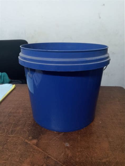 L Blue Plastic Bucket For Home With Handle At Rs In Bengaluru