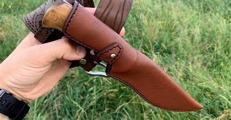 How To Make A Leather Knife Sheath Step By Step Guide