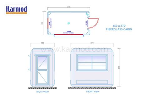 Modular Kiosks Plans - GRP Kiosks