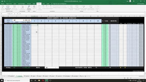Planilha De Gerenciamento Para OpÇÕes Binarias 2020 Youtube