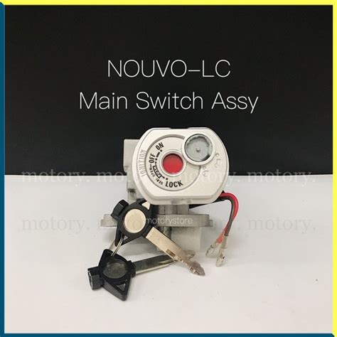 Yamaha Nouvo Lc Main Switch Assy Main Switch Set Key Lock Shopee