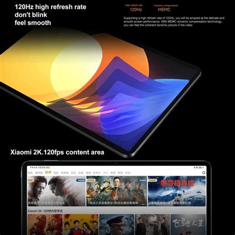 Xiaomi Mi Pad 5 Pro Tablet 12.4 Inch 8gb+256gb Dual Back Cameras ...