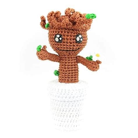 Amazon Mandrake Amigurumi Handmade Crochet Figurine Ideal For