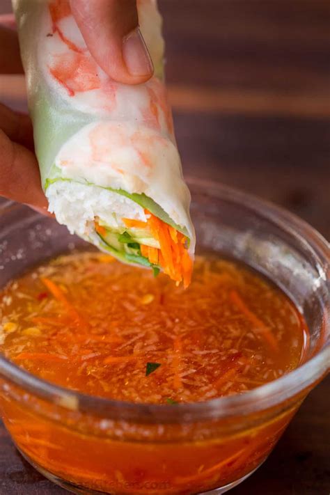 Fresh Spring Rolls With Best Sauce