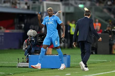 Napoli Boss Rudi Garcia After Argument With Victor Osimhen What I