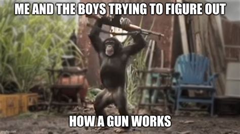 Monkey With AK-47 Memes - Imgflip