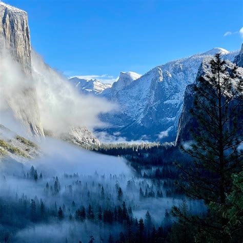 After The Storms Yosemite Shines While The Waterfalls Go Nuts