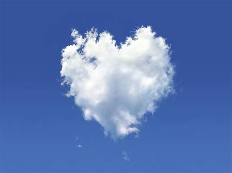 Heart Shaped Cloud Artwork By Leonello Calvetti