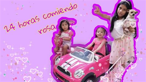 24 Horas Comiendo Rosa Reto Sandraciresart All Day Eating Pink Food