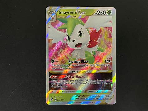 At Auction 2022 Pokemon Sword And Shield Brilliant Stars Shaymin VSTAR