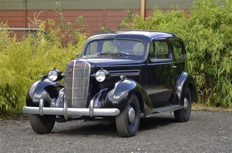 1936 Buick 2 Door Trunkback Sedan Nice Old Survivor Hard To Find