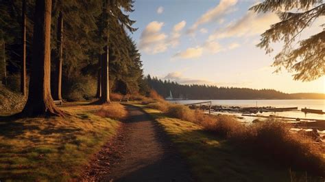 Premium AI Image | Bainbridge Island Parks and Recreation