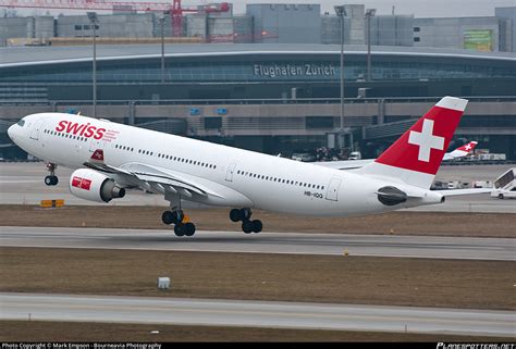 Hb Iqq Swiss Airbus A Photo By Mark Empson Bourneavia