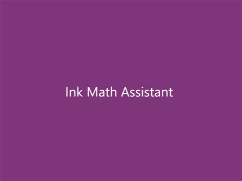 Graph Math Equations With Ink Math Assistant In Onenote