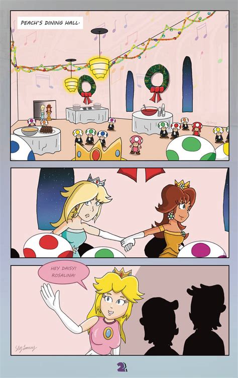 Awkward Waluigi X Rosalina Pg 2 By Lancefreelanceartist On Deviantart