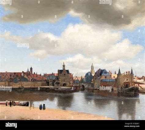 Jan Vermeer Van Delft 001 Stock Photo Alamy