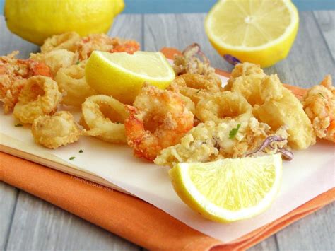 Fritto Misto Di Gamberi E Calamari Frittura Perfetta