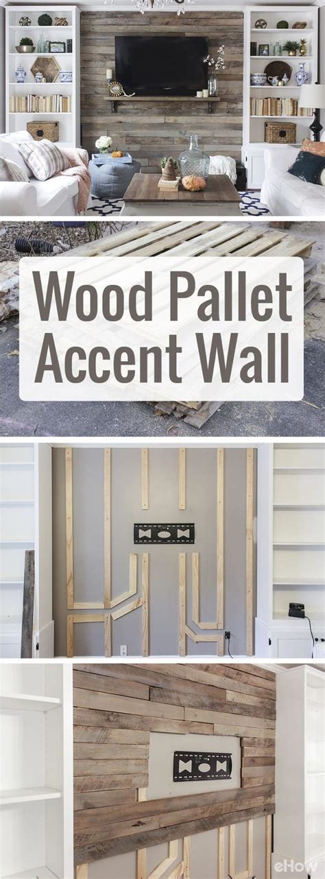 How To Create A Wood Pallet Accent Wall Home Interior Ideas