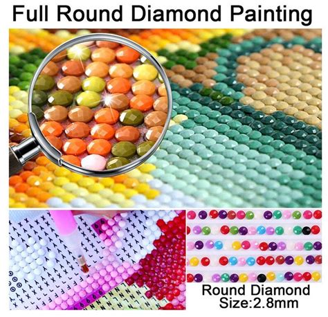 Full Square Round Drill 5D DIY Diamond Painting Etsy