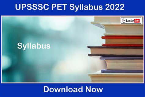 Upsssc Pet Syllabus Exam Pattern Pdf Upsssc Gov In