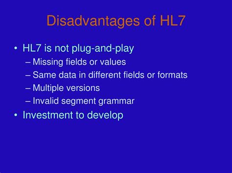 Ppt Using Hl For Clinical Information Exchange Powerpoint