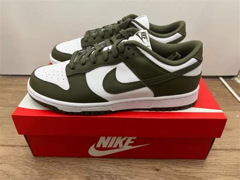 Nike Dunk Low Medium Olive W Uk 7 5 Eu 42 Us 10 Dd1503 120 Nuove Eur