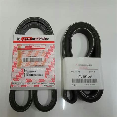 Jual FAN BELT VANBELT TALI KIPAS PAJERO SPORT DAKAR MATIC ORI ASLI