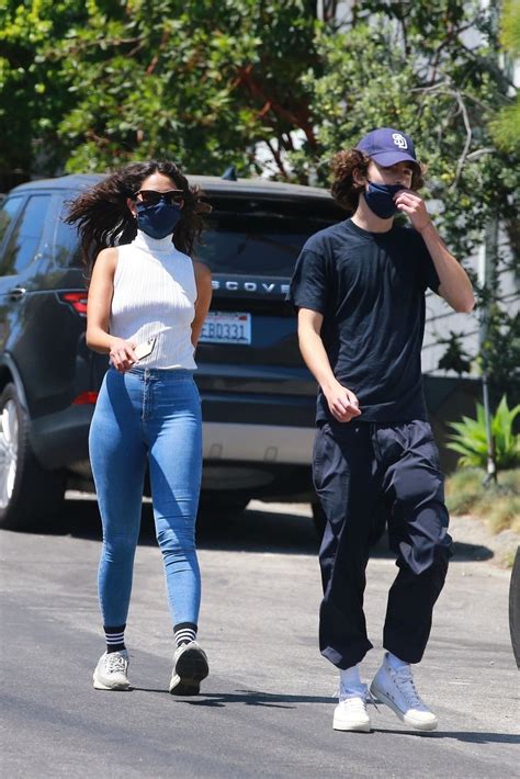 EIZA GONZALEZ and Timothee Chalamet Out Hiking in Los Angeles 06/28 ...