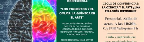 Una Conferencia Analizar Los Pigmentos Y El Color La Qu Mica En El