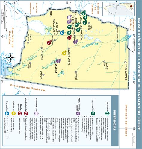 Mapas De Santiago Del Estero Mapoteca