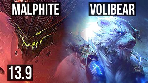 MALPHITE Vs VOLIBEAR TOP 5 2 7 Rank 11 Malph TR Grandmaster 13