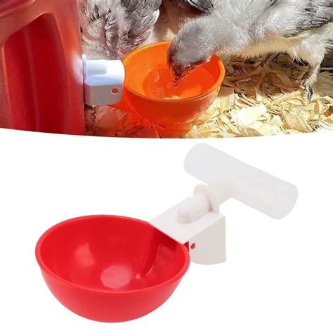 Yosoo Gobelet Poulet Abreuvoir D Eau Automatique Tasse Boire De