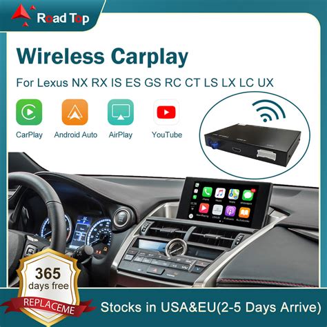 Road Top Wireless Carplay Android Auto Units Work With All Makes Of Cars