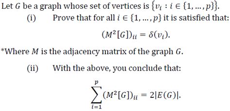 Solved THIS IS GRAPH THEORY. ADVANCED MATH.PLEASE, GIVE A | Chegg.com