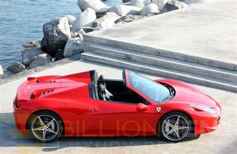 Rent A Ferrari Spider In Europe Billionrent